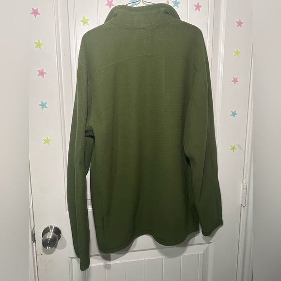 The North Face Men’s Green Quarter Zip Pullover Size XL - Picture 4 of 8